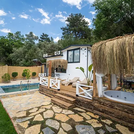 Gorgeous Villa With Private Pool And Terrace Surrounded By Nature In Fethiye 빌라 *