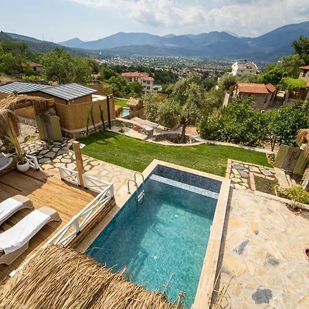 빌라 Gorgeous Villa With Private Pool And Terrace Surrounded By Nature In Fethiye 페티예