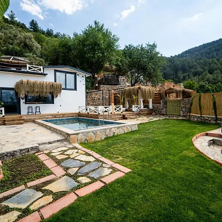 Gorgeous Villa With Private Pool And Terrace Surrounded By Nature In Fethiye 빌라 페티예